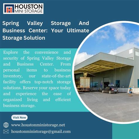 spring valley storage business centre